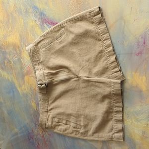 Vintage LIZ CLAIBORNE Brown Khaki Shorts Size 12